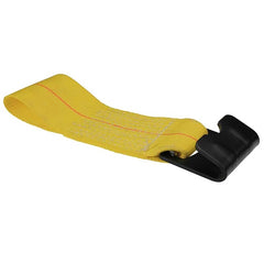 US Cargo Control - Slings & Tiedowns (Load-Rated); Type: Ratchet Tie Down ; Length (Feet): 11 ; Basket Capacity (Lb.): 5400 ; Material: Polyester ; Color: Yellow - Exact Industrial Supply