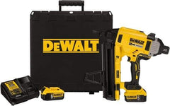 DeWALT - Cordless Concrete Nailer - 0.14 Gauge Nail Diam, 1/2 to 2-1/4" Long Nail, Lithium-Ion Batteries Not Included - Makers Industrial Supply