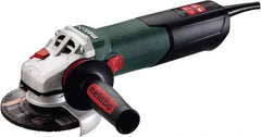 Metabo - 5" Wheel Diam, 11,000 RPM, Corded Angle & Disc Grinder - 5/8-11 Spindle, 13.5 Amps - Makers Industrial Supply