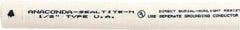 Anaconda Sealtite - 1/2" Trade Size, 1,000' Long, Flexible Liquidtight Conduit - Galvanized Steel & PVC, 12.7mm ID - Makers Industrial Supply