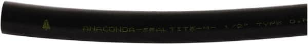 Anaconda Sealtite - 1" Trade Size, 400' Long, Flexible Liquidtight Conduit - Galvanized Steel & PVC, 1" ID, Black - Makers Industrial Supply