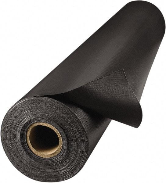 Steiner - 61" Wide Vinyl Laminated Polyester Welding Curtain - Black - Makers Industrial Supply