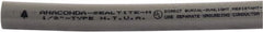 Anaconda Sealtite - 3/4" Trade Size, 100' Long, Flexible Liquidtight Conduit - Galvanized Steel & PVC, 3/4" ID, Gray - Makers Industrial Supply