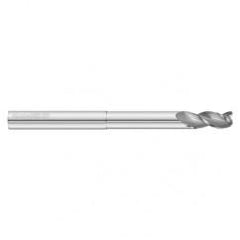 1" Dia. x 7 Overall Length 3-Flute .090 C/R Solid Carbide SE End Mill-Round Shank-Center Cut-Uncoated - Makers Industrial Supply