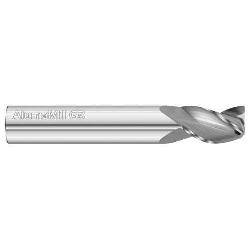 AlumaMill G3 3833STB S 4.00 RH SE8.00 x50.00 End Mill 3 FL - Makers Industrial Supply