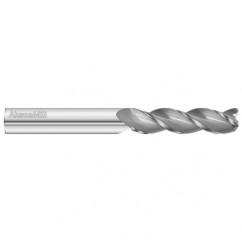 3/4 Dia. x 6 Overall Length 3-Flute .120 C/R Solid Carbide SE End Mill-Round Shank-Center Cut-Uncoated - Makers Industrial Supply