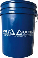 PRO-SOURCE - 5 Gal, 14.5669" High, Polypropylene Round Blue Single Pail - Handle Included, 11-7/16" Top Length x 11-7/16" Top Diam - Makers Industrial Supply