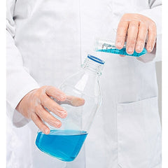 BioClean - Size M, 3.54 mil, Cleanroom Grade, Powder Free Vinyl Disposable Gloves - Makers Industrial Supply