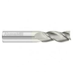 3/4 Dia. x 4 Overall Length 3-Flute Square End Solid Carbide SE End Mill-Round Shank-Center Cut-FC19 - Makers Industrial Supply