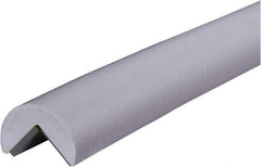 PRO-SAFE - 39" Long, Polyurethane Foam Type A Corner Guard - White, 1" High x 2" Wide Side - Makers Industrial Supply