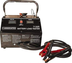 Associated Equipment - 6/8/12 Volt Digital Battery Tester - 0 to 2,000 CCA Range, 5' Cable - Makers Industrial Supply