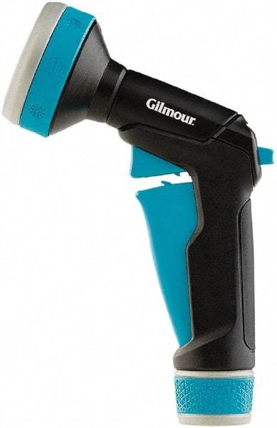 Gilmour - Garden Hose Front Trigger Watering Nozzle - Metal - Makers Industrial Supply