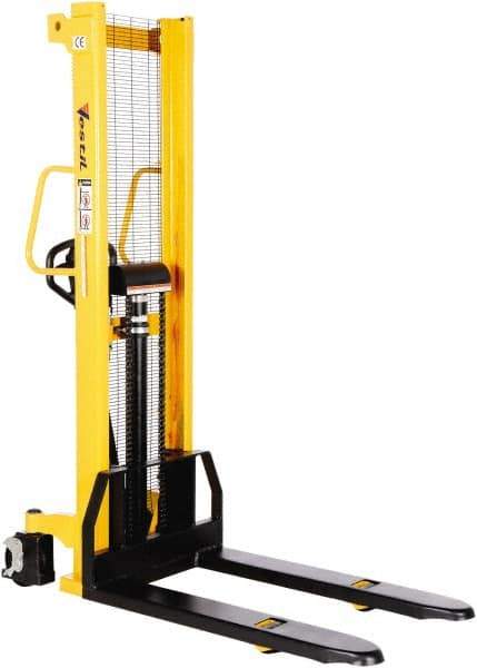 Vestil - 2,000 Lb Capacity, 63" Lift Height, Portable Workstation Manually Operated Lift - Makers Industrial Supply