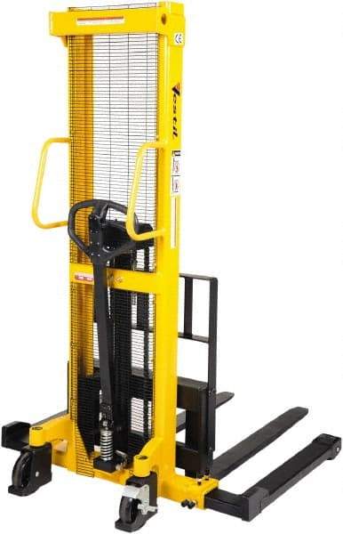 Vestil - 2,000 Lb Capacity, 17" Lift Height, Portable Workstation Manually Operated Lift - Makers Industrial Supply