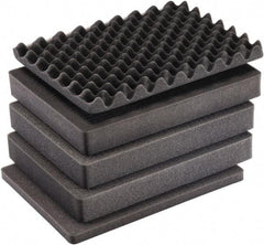 Pelican Products, Inc. - Tool Box Foam Foam Set - 13-1/4" Wide x 7-1/8" Deep x 19-3/4" High, Black, For Pelican Case 1557 - Makers Industrial Supply