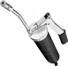 lumax - 10,000 Max psi, Rigid Lever Grease Gun - 14 oz Capacity, 1/8 Thread Outlet, 16 (High Volume Mode) Strokes per oz, Cartridge Fill - Makers Industrial Supply