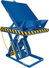 Vestil - 4,000 Lb Capacity Electric Scissor Lift - 11" to 47" Lift Height, 48" Platform Length x 48" Platform Width - Makers Industrial Supply