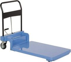 Vestil - 900 Lb Capacity Manual Scissor Lift - 3-1/2" to 24" Lift Height, 35-5/8" Platform Length x 23-3/4" Platform Width - Makers Industrial Supply