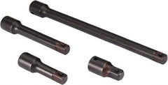 Proto - 1/2" Drive Socket Impact Locking Extension Set - 4 Pieces, Includes 2, 3, 5, 10" Lengths - Makers Industrial Supply