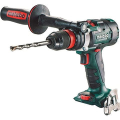 Metabo - 18 Volt 1/2" Chuck Pistol Grip Handle Cordless Drill - 0-500 & 0-2050 & 3800 RPM, Keyless Chuck, Reversible, Lithium-Ion Batteries Not Included - Makers Industrial Supply