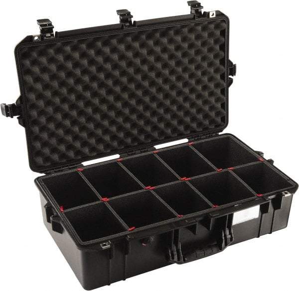 Pelican Products, Inc. - Tool Box Foam Divider Set - 28-7/8" Long x 16-3/4" Wide x 9-1/8" High, Black, For Pelican Case 1605 - Makers Industrial Supply