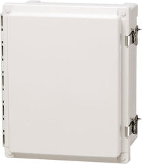 Fibox - Polycarbonate Standard Enclosure Hinge Cover - NEMA 4, 4X, 6, 6P, 12, 13, 10" Wide x 12" High x 6" Deep, Impact, Moisture & Corrosion Resistant, Dirt-tight & Dust-tight - Makers Industrial Supply