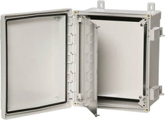 Fibox - Electrical Enclosure Aluminum Swing Panel Kit - For Use with ARCA JIC - Makers Industrial Supply