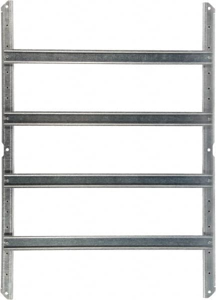 Fibox - Electrical Enclosure Aluminum DIN Rail Frame Set - For Use with ARCA IEC - Makers Industrial Supply