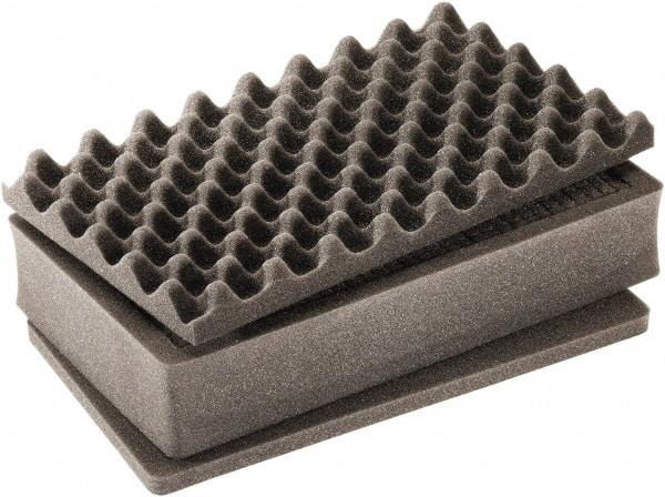 Pelican Products, Inc. - Tool Box Foam Foam Set - 13-1/4" Wide x 7-1/8" Deep x 19-3/4" High, Black, For Pelican Case 1485 - Makers Industrial Supply