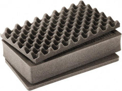 Pelican Products, Inc. - Tool Box Foam Foam Set - 14-1/2" Wide x 7-3/4" Deep x 22-5/8" High, Black, For Pelican Case 1525 - Makers Industrial Supply