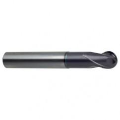 10mm Dia. - 72mm OAL 2 FL 30 Helix Firex Carbide Ball Nose End Mill - Makers Industrial Supply