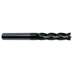 3/16" Dia. - 3" OAL - 4 FL 30 Helix Super-A Carbide End Mill - Makers Industrial Supply