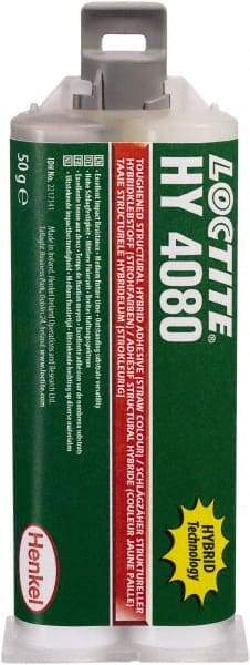 Loctite - 50 g Dual Cartridge Two Part Adhesive - 5 to 10 min Working Time, 302°F - Makers Industrial Supply