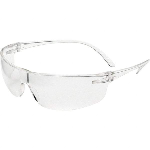 Uvex - Clear Lenses, Frameless Safety Glasses - Scratch Resistant, Size Universal, Wrap Around - Makers Industrial Supply