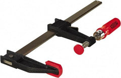 Bessey - 6" Capacity, 3-1/2" Throat Depth, Carbon Steel Bar Clamp - 1,100 Lb Clamping Pressure - Makers Industrial Supply