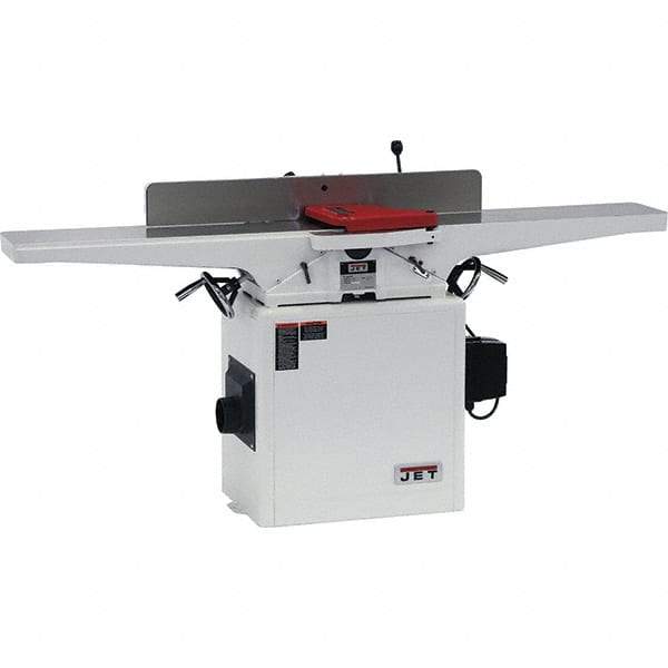 Jet - 5,500 RPM, 8" Cutting Width, 1/2" Cutting Depth, Jointer - 4-3/4" Fence Height, 38-1/2" Fence Length, 2 hp - Makers Industrial Supply