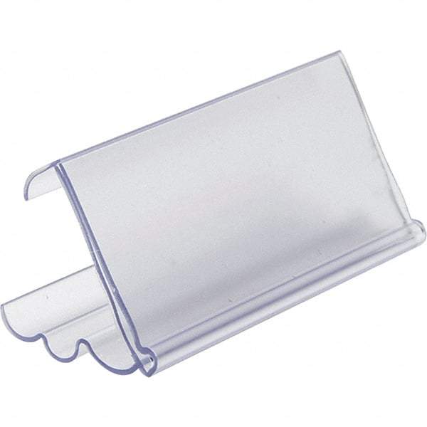 Aigner Index - Label Holders Backing: Snap-On Width (Inch): 1-1/4 - Makers Industrial Supply