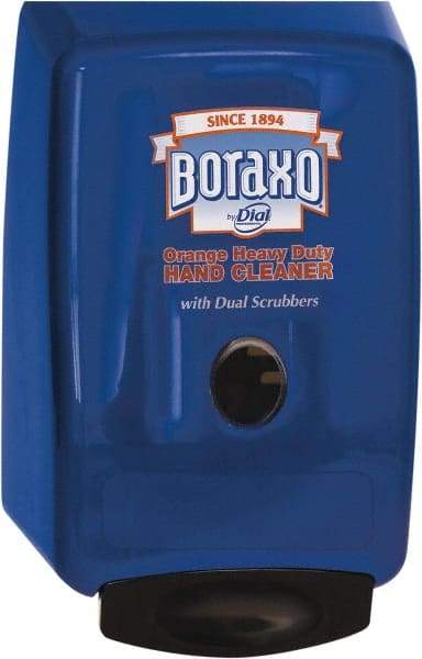 Boraxo - 2 L Liquid Hand Soap Dispenser - Plastic, Wall Mounted, Blue - Makers Industrial Supply