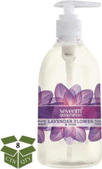 Seventh Generation - 12 oz Pump Bottle Liquid Soap - Clear, Lavender Flower & Mint Scent - Makers Industrial Supply