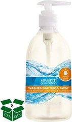 Seventh Generation - 12 oz Pump Bottle Liquid Soap - Clear, Fresh Lemon & Tea Tree Scent - Makers Industrial Supply