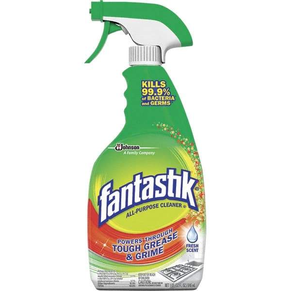 Fantastik - 32 oz Spray Bottle All-Purpose Cleaner - Liquid, Disinfectant, Pleasant - Makers Industrial Supply