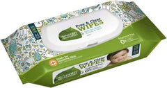 Seventh Generation - Pre-Moistened Baby Wipes - Pop-Up, 7" x 7" Sheet Size, White - Makers Industrial Supply