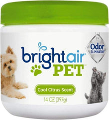 BRIGHT Air - 14 oz Tub Odor Neutralizer - Gel, Cool Citrus Scent - Makers Industrial Supply