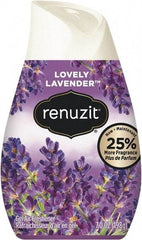 Renuzit - 7 oz Cone Air Freshener - Gel, Fresh Lavender Scent, Environmentally Safe - Makers Industrial Supply