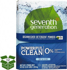 Seventh Generation - 45 oz Box Automatic Dishwashing Powder - Unscented - Makers Industrial Supply