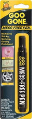 Goo Gone - 0.34 oz Pen Applicator Adhesive Remover - Removes Adhesives, Gum, Tar, Crayon, Scuff Marks, Wax, Sap - Makers Industrial Supply