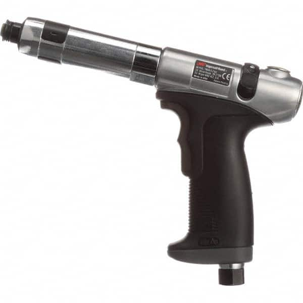 Ingersoll-Rand - 1/4" Bit Holder, 1,500 RPM, Pistol Grip Handle Air Screwdriver - 3 to 47.8 Ft/Lb Torque, 16 CFM - Makers Industrial Supply