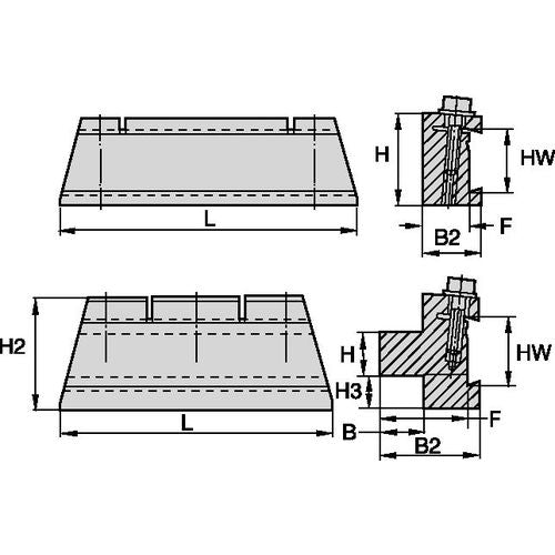 12251233200 W TOOLHOLDER - Exact Industrial Supply