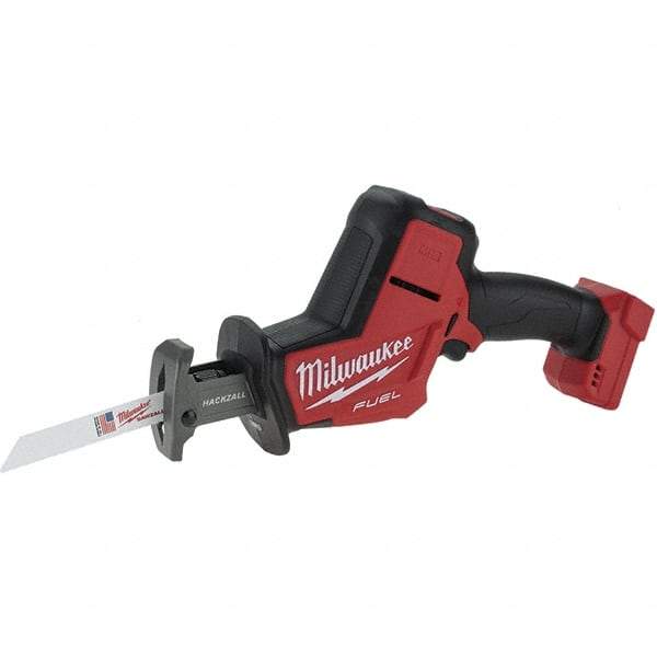 Milwaukee Tool - 18V, 0 to 3,000 SPM, Cordless Reciprocating Saw - 7/8" Stoke Length, Lithium-Ion Batteries Not Included - Makers Industrial Supply