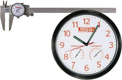 SPI - 0" to 6" Range, 0.001" Graduation, 0.1" per Revolution, Dial Caliper - White Face - Makers Industrial Supply